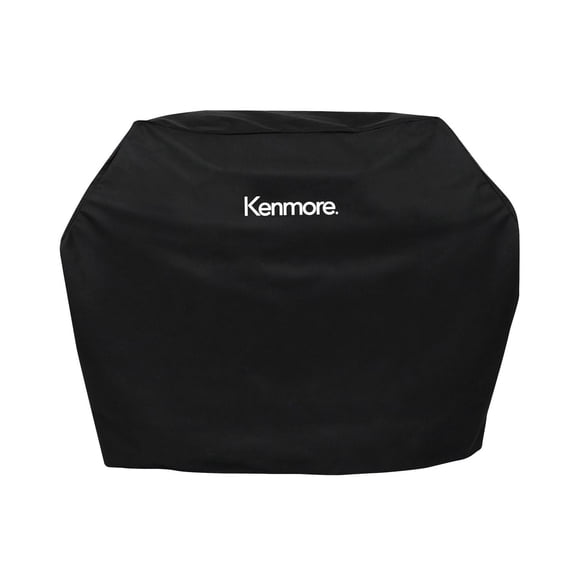 Kenmore 65" Gas Grill Cover Water-Resistant - Black