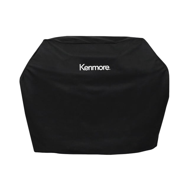 Kenmore 65" Gas Grill Cover Water-Resistant - Black