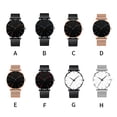thumbnail image 3 of mmirethe Montre-Bracelet en Alliage pour Hommes Portable Remplacement Élégant à la Mode Ronde Réglable Style Simple Montre d'Affaires Type 5, 3 of 6