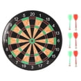 thumbnail image 2 of Dart Board Set, 17 Inch Magnetic Dart Board Game  for Man Caves for Homes, 2 of 7