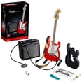thumbnail image 1 of LEGO Ideas Fender Stratocaster 21329 DIY Guitar Model Building Set with 65 Princeton Reverb Amplifier & Authentic Accessories, Great Birthday Gift, 1 of 6