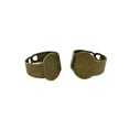 thumbnail image 4 of 10pcs Multi Size Bezel Adjustable Base Tray Blank Setting Jewelry Findings Bronze, 4 of 8
