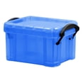 thumbnail image 2 of Yhmxh Closet Organizers and Storage Candy Color Mini Storage Box Transparent Storage Box 0.14 Liters Small Glove Box Cute Lock Jewelry Box Mini Storage, 2 of 7