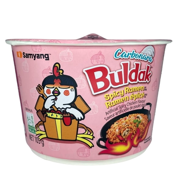 Samyang Buldak Carbonara Spicy Chicken Ramen Instant Noodles 105g