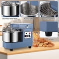 thumbnail image 3 of Kojooin 8.5QT Commercial Food Mixer with Timing Function, 450W 110V Electric Dual Rotating Dough Kneading Machine, 3 of 8