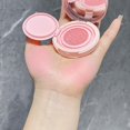 thumbnail image 1 of Coussin d'Air Hydratant en Poudre Blush Boue avec Puff Crème Blush Visage Doux L6o6, 1 of 7