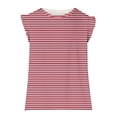 thumbnail image 4 of Birdeem Débardeur pour Filles Mode Décontractée Sans Manches Col Rond Ensemble de Shorts Imprimés, 4 of 12