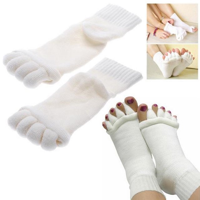 Massage Toe Socks,1 Pair Pedicure Socks Foot Alignment Socks Pedicure Socks Exceptional Value