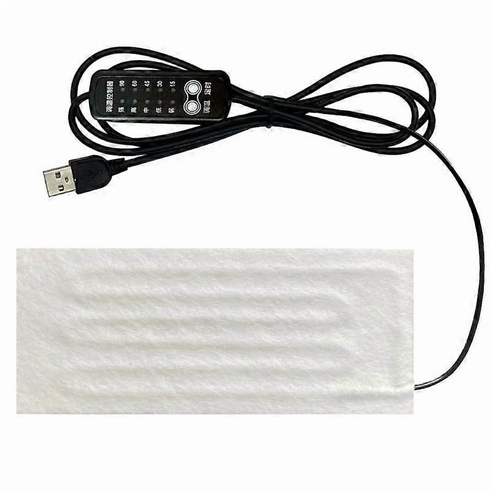 Heating Pad USB Heating Wire Heating Mat 5V Electric Heating Element Film Heater Pad for Warming Feet Heating Vest Coat