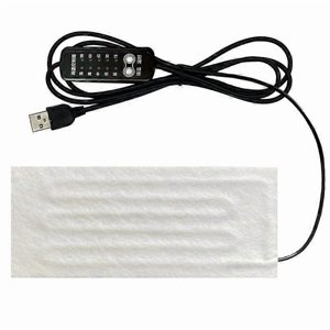 Plaquette chauffante USB Tapis de chauffage par fil 5V Plaque thermoformée pour chauffage des pieds de chauffage électrique