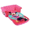 thumbnail image 4 of Marshmallow Furniture Canapé-Lit en Mousse 2-en-1 pour Enfants à Ouverture Rabattable, Minnie Mouse, 4 of 9