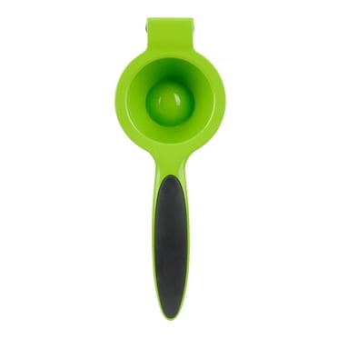 Mainstays Heavy Duty Diecast Manual Juicer and Squeezer with Comfort Grips Handles, Green Lime