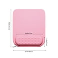 thumbnail image 3 of Dvkptbk Ideal Mouse Pad For Wireless Home Office Laptops Ergonomically Designed Wrist Support Mouse Pad Wrist Pain Relief Mouse Pad Non Slip Rubber Base, 3 of 8