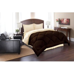 Elegant Comfort Black Microfiber Comforters, King (3 Counts)