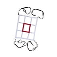 thumbnail image 4 of pitrice Baseball Training Net Training Aid for Target Dummy Pitching Batter Finishing and Scoring 9 Hole, 4 of 6