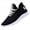 Black, variant on Mens Slip On Sneakers Wide Width Men's Sneakers Flying Weaving Running Shoes Tourist Shoes Leisure Sports Shoes Male Shoes(Red,8.5)