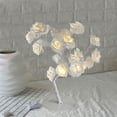 thumbnail image 1 of RKSTN Desk lamp for Office Home Beautiful Rose Bouquet LED Tree Table Lamp Lights Party Wedding Home Decor Gift Table lamp, 1 of 2