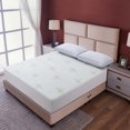 thumbnail image 2 of StarNight - Aloe Vera Bamboo Padded Mattress Protector, Hypoallergenic, Double Size, 2 of 4