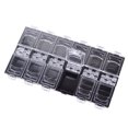 thumbnail image 1 of 12 Compartment Jewelry Box Empty Nail Art Tips Bead Decoration Jewelry Storage Box Holder Box Earring Tool Container, 1 of 5