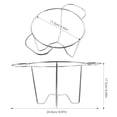 thumbnail image 2 of HLONK Camping Cookware Kettle BBQ Charcoal Grill Outdoor Barbecue, 2 of 8