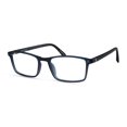 thumbnail image 3 of Bio Eyes Mens Prescription Eyeglasses, Reed, Matte Navy, 50-17-140, 3 of 4