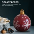 thumbnail image 3 of Christmas Inflatable Balloon PVC Xmas Ball Waterproof Ornament Large Size for Yard Decoration Outdoor Wedding, 3 of 7