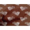 thumbnail image 4 of oneOone Organic Cotton Voile Fabric Fish Block Printed Fabric 1 Yard 42 Inch Wide, 4 of 4
