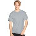 thumbnail image 1 of Hanes Mens ComfortBlend EcoSmart 4-Pack Crewneck T-Shirts, L, Light Steel, 1 of 1