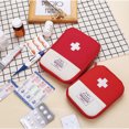 thumbnail image 3 of 2 Pieces Medical Bag Emergency Survival First Aid Kit Bag Home Travel Camping, 3 of 9
