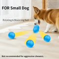 thumbnail image 2 of Meottam Interactive Dog Toys Ball for Small & Medium Dogs, Electric Bouncing Durable Automatic Rolling Balls with LED Lights, Waterproof Smart Tennis Pets Chew Toys for Dogs and Cats (Blue), 2 of 6