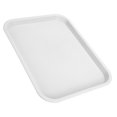 thumbnail image 4 of Plateau de Restauration Rapide, Plateau de Service Alimentaire Rectangulaire pour Restaurant Gourde pour Client Blanc, 4 of 8