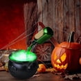thumbnail image 4 of AKEGAMN Clearance! Halloween Decorations Indoor Cauldron Halloween Decor With Floating Bottles And Diffuser Skeleton Cauldron With Floating Bottles And Fog Maker 10ml Halloween Decorations Indoor Ca, 4 of 9