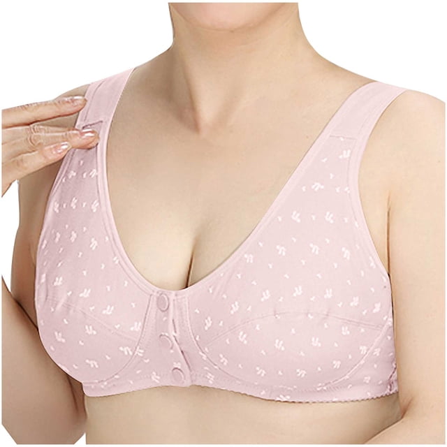 Soutien-gorge Confortable Respirant Brodé pour Femmes Sans Armatures