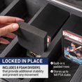 thumbnail image 3 of Premium Black 4 Row PSA Slab Case For Graded Cards | Graded Card Case Storage Box, Sports Card Cases, Baseball & Football Cards Cases, TCG Collector Slab Box Holder For PSA, B, 3 of 7