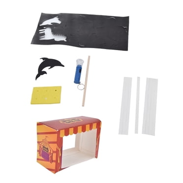 Jouet de Marionnette d'Ombre Créatif, Théâtre de Marionnettes d'Ombre Jouets Éducatifs Spectacle de Marionnettes d'Ombre Jouets Interactifs Parent-Enfant pour Maison École Salle de Classe