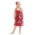 thumbnail image 5 of Girl Elastic Strap Dress Christmas Dress Santa Red, 5 of 5