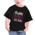 thumbnail image 3 of TopLLC Manches Courtes Col Rond Blouses & Chemises Chemises pour Enfants T-Shirt Graphique Manches Courtes Col Rond Crop Top pour 3-14 Ans Filles et Garçons T-Shirt Tee Blouse Fille, 3 of 4