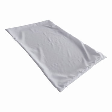 Riforla 2 PCS Zippered Pillow Protector Pillow Case 20*27 Pillow Case White