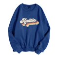 thumbnail image 4 of MesaSe Womens Casual Manches Longues Graphiques Tee-Shirts Sweat-Shirts à Col Rond Pull-Overs pour Femmes, 4 of 4