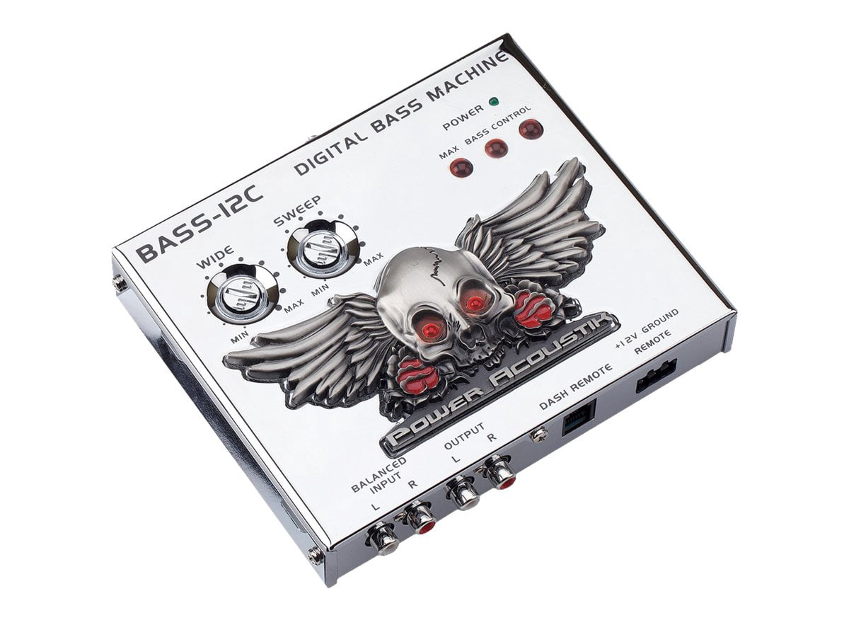 Power Acoustik BASS-12C - Voiture - Processeur de Restauration des Basses