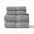 thumbnail image 1 of Mainstays 4pk Bundle Set - 2 Hand Towels, 2 Bath Towels, 1 of 8