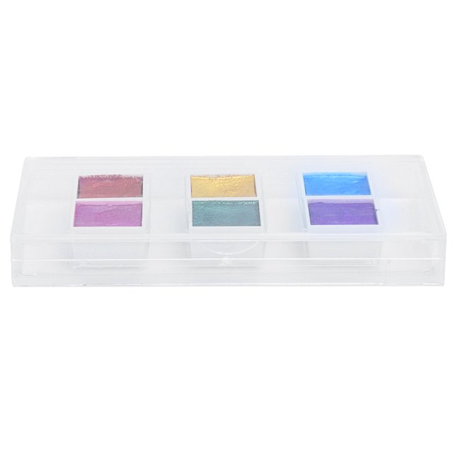 Kids Paint, Vibrant Colours Uniform Colouring Watercolor Paint Set For Painting For Nail Art For Writing For Watercolour