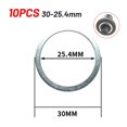thumbnail image 1 of 10pc Scie Rondelle de Coupe Bague Adaptateur Anneau Lame Ouverture Changer Rondelle, 1 of 10