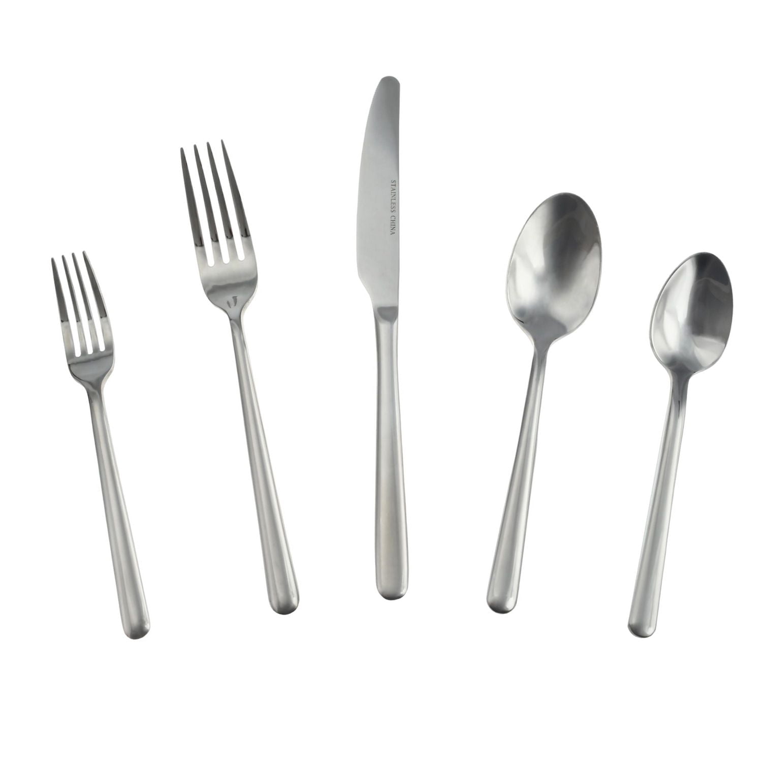 Ensemble de 20 pièces couverts de Hometrends, Argent