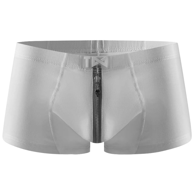 FhsagQ Underwear Men's Underwear with Pouch Support Mens Low Rise Briefs Ice Thread Underpants Fashion Ride up Underwear Pant Mens Underwear Boxers Briefs Cotton 3X Super Fit Grey L