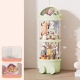 thumbnail image 4 of Vertical Toy Storage Tube Stuffed Animals Storage Tube Plushies Storage Stuffed Animals Organizer Tube Pet Transparent Bucket for Kids Toy OrganizerLarge Toy, 4 of 6