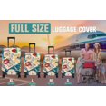 thumbnail image 2 of Luggage Cover Protector Travel Suitcase Covers Protective Skin for Carry On Baggage Fit 25-28 Inch Luggage, 2 of 5