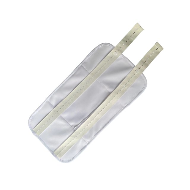 Youkk Cloth Aid To Castor Oil Durable Reusable Castor Oil Pack Maintain Body Health Wrapping Kit white With waist bag 1Set