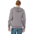 thumbnail image 3 of Bella + Canvas Unisex Poly-Cotton Fleece Full-Zip Hoodie C3739, 3 of 3
