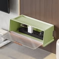 thumbnail image 4 of Birdeem Boîte de Rangement pour Routeur Wi-Fi Boîte de Rangement pour Fil Boîte de Rangement pour Barre d'Alimentation Boîte de Jonction Convenant à Divers Bureaux et Murs, 4 of 12